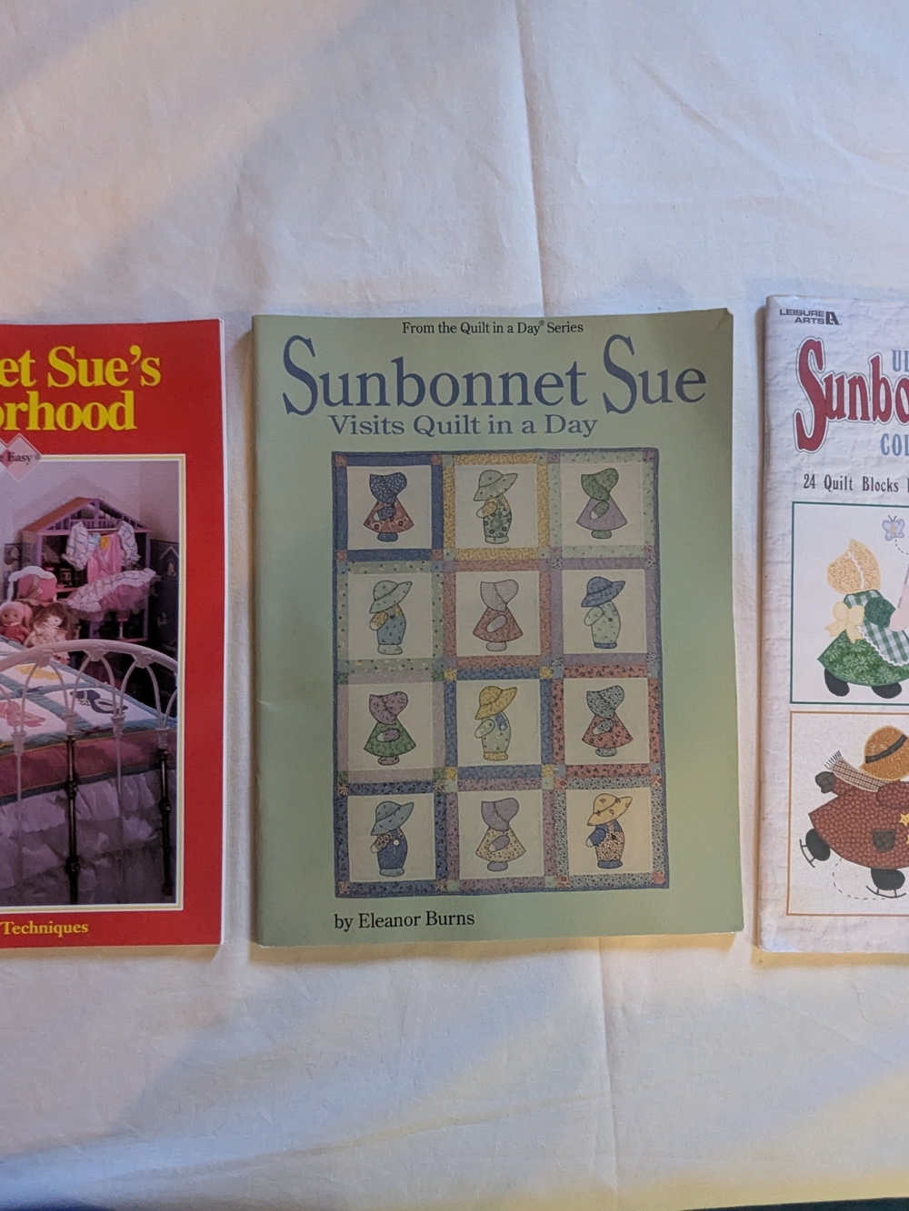 Sunbonnet Sue Quilt Pattern Books- Lot Of 3